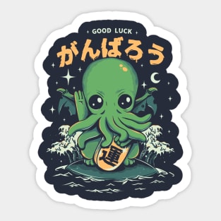 Good Luck Cthulhu Sticker